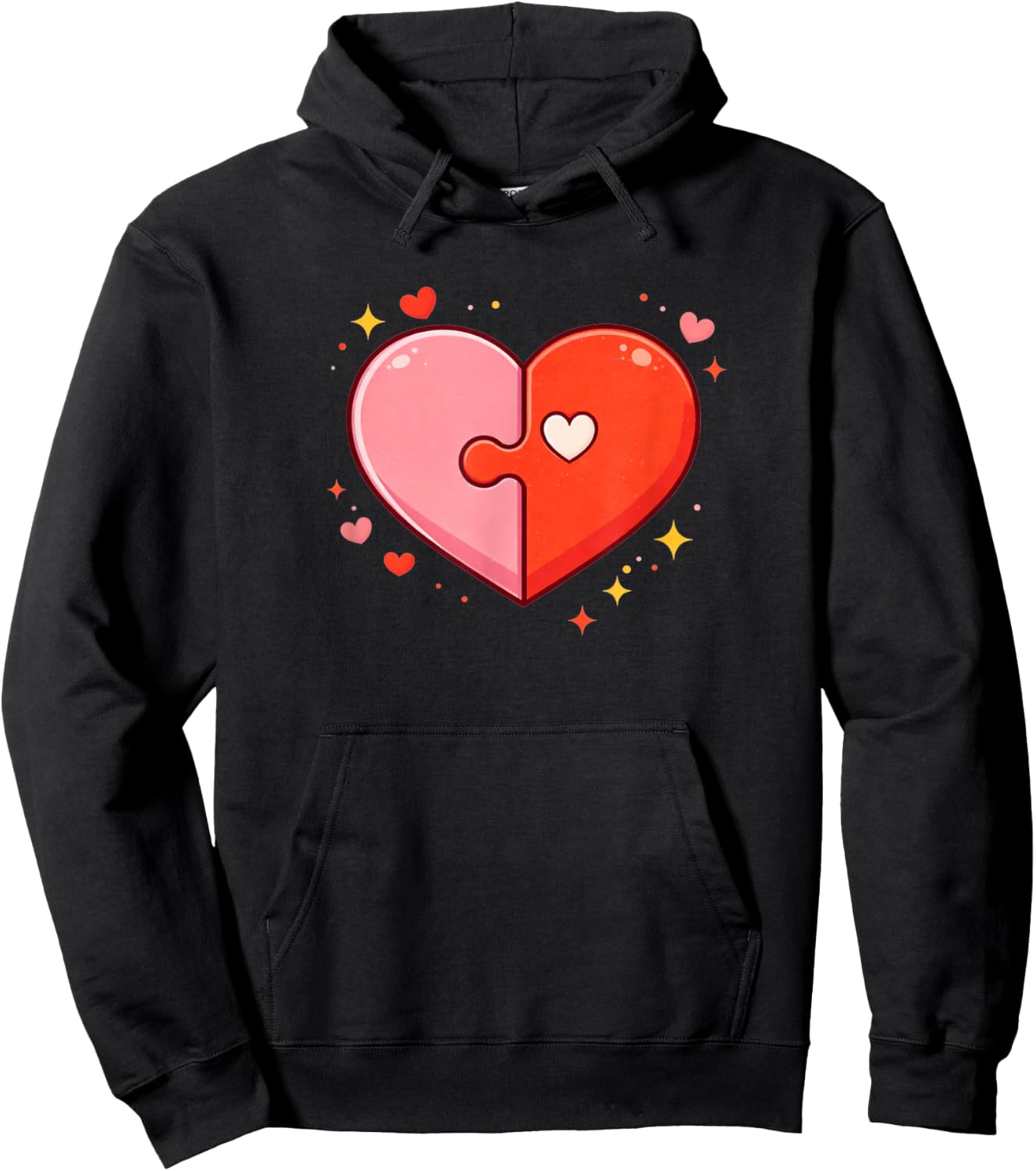 You Complete Me Valentine Hoodie - Hoodie | Black