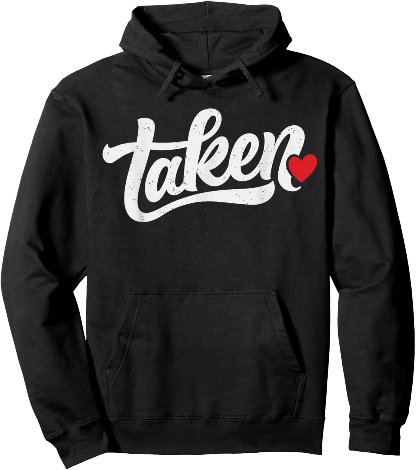 Taken Heart Funny Valentines Day Couple Married Relationship Hoodie - Hoodie | Black