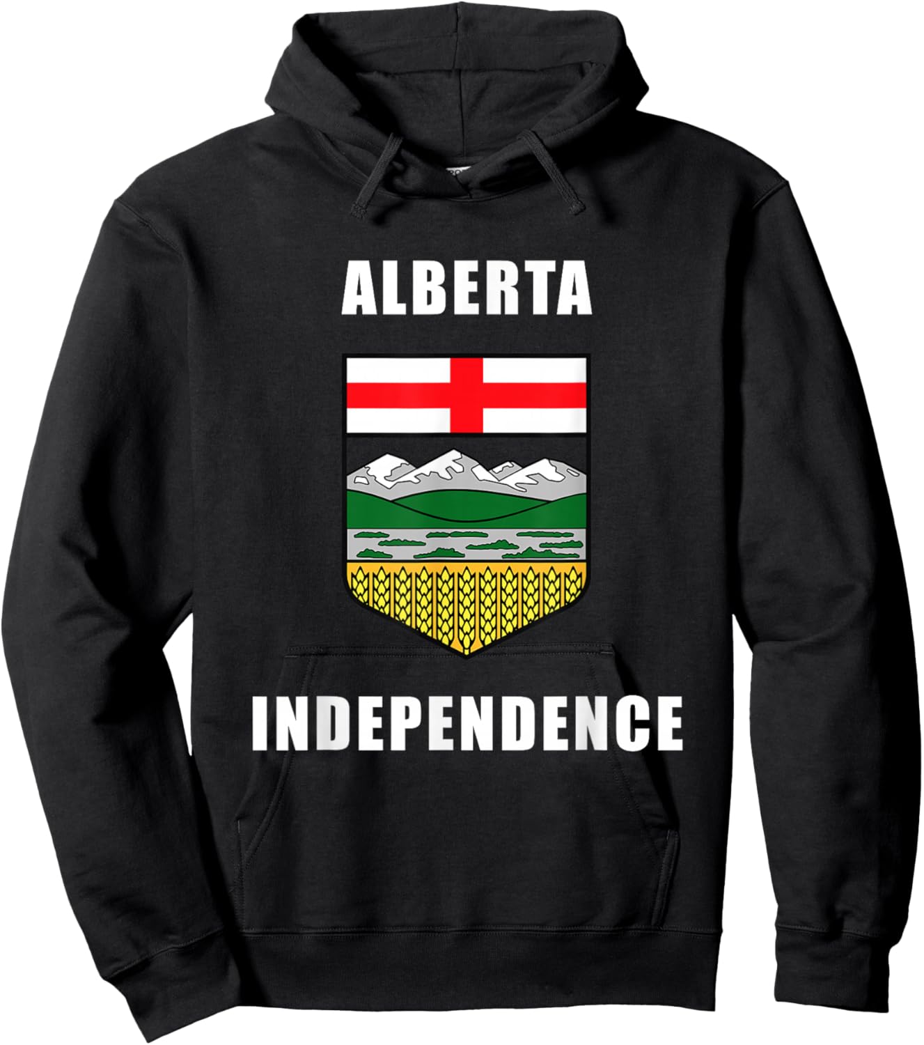 Alberta Independence – Coat of Arms Canada 2026 (Blue) Hoodie - Hoodie | Black