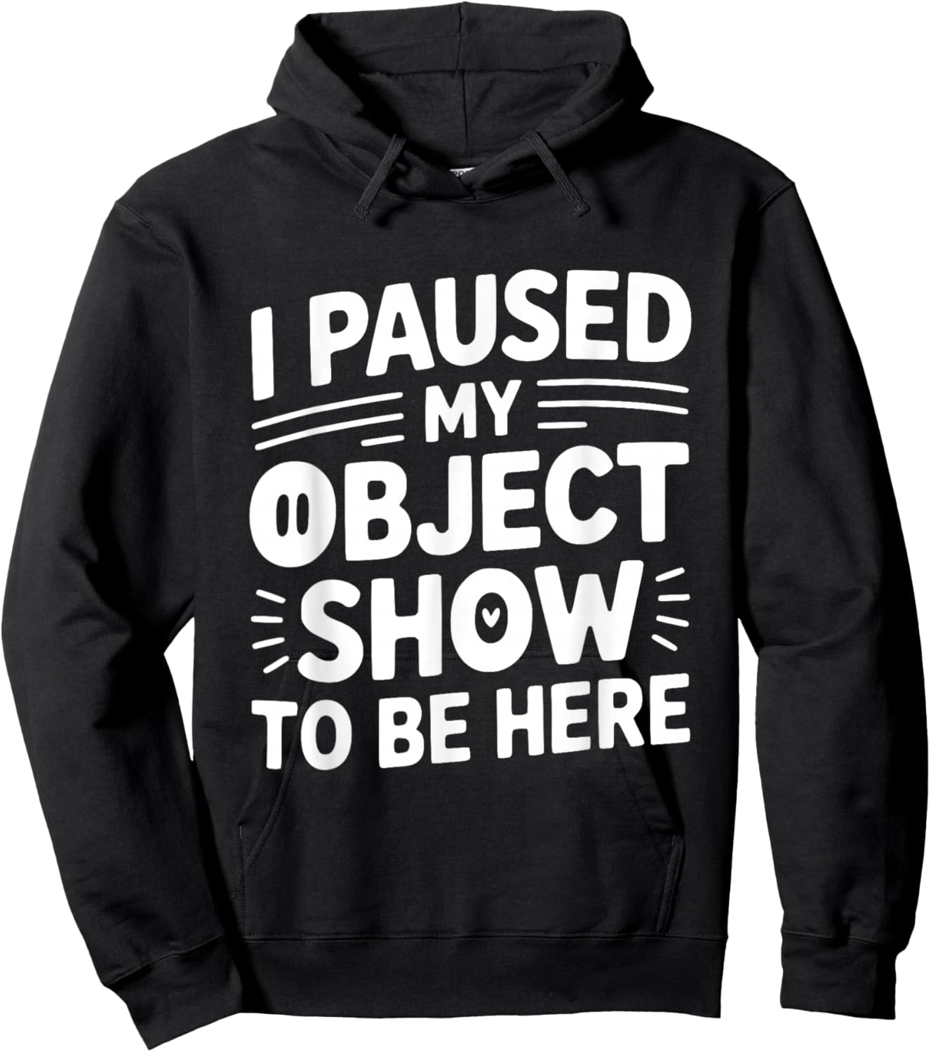 Object Show Fan | Funny Object Shows Lover Kids Boys Girls Hoodie - Hoodie | Black