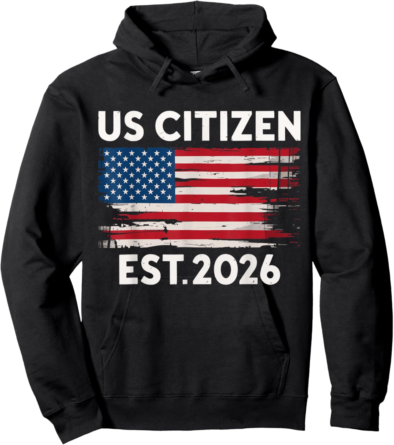 US Citizen 2026 New citizenship USA Hoodie - Hoodie | Black