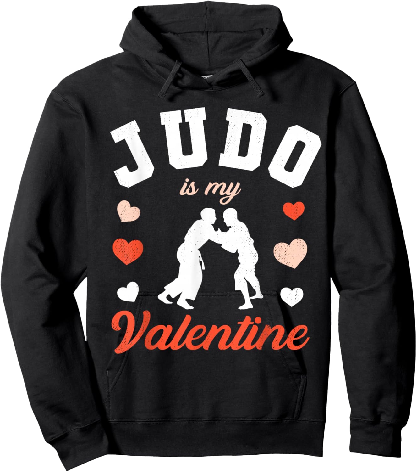 Valentine's Day Judo is My Valentine Hoodie - Hoodie | Black
