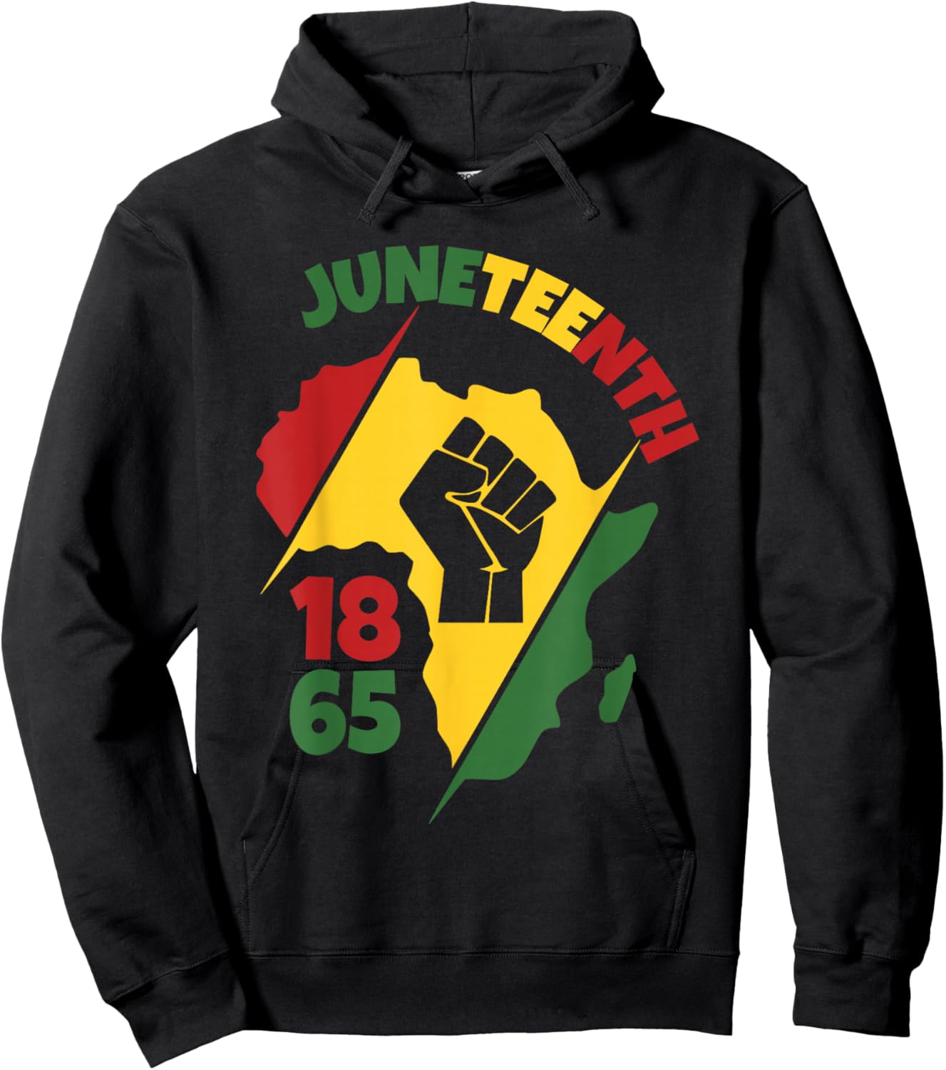 Juneteenth 1865 Black History Freedom African Women Hoodie - Hoodie | Black