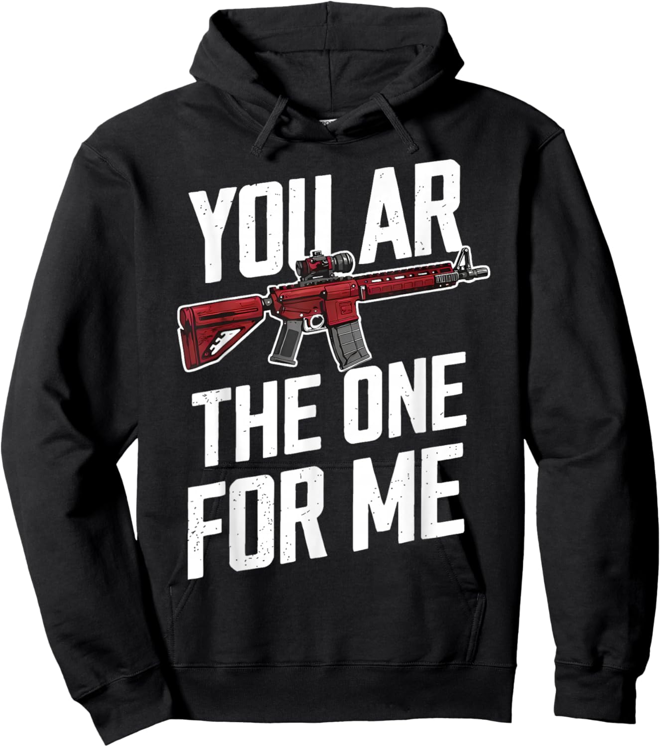 You AR The One for Me Hoodie - Hoodie | Black