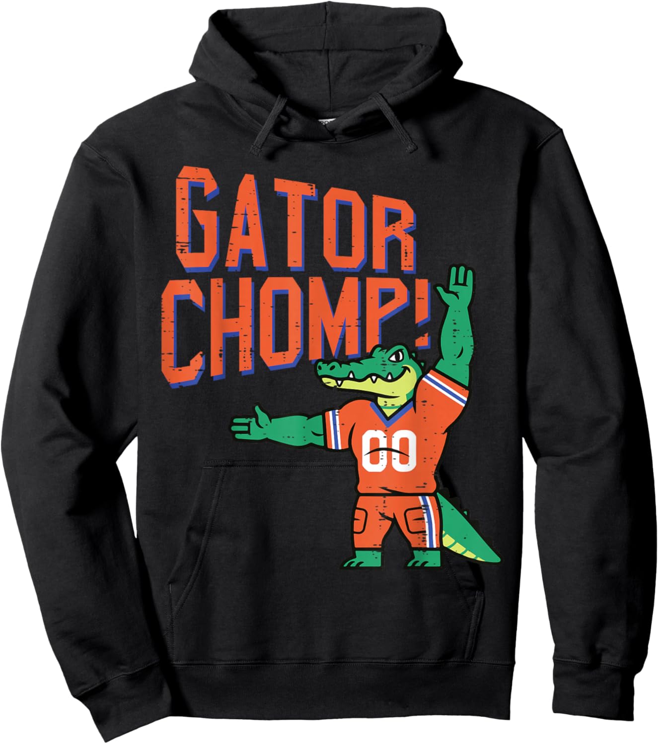 Gator Chomp Aligator Women Men Kids Boys Girls Youth Teen Hoodie - Hoodie | Black