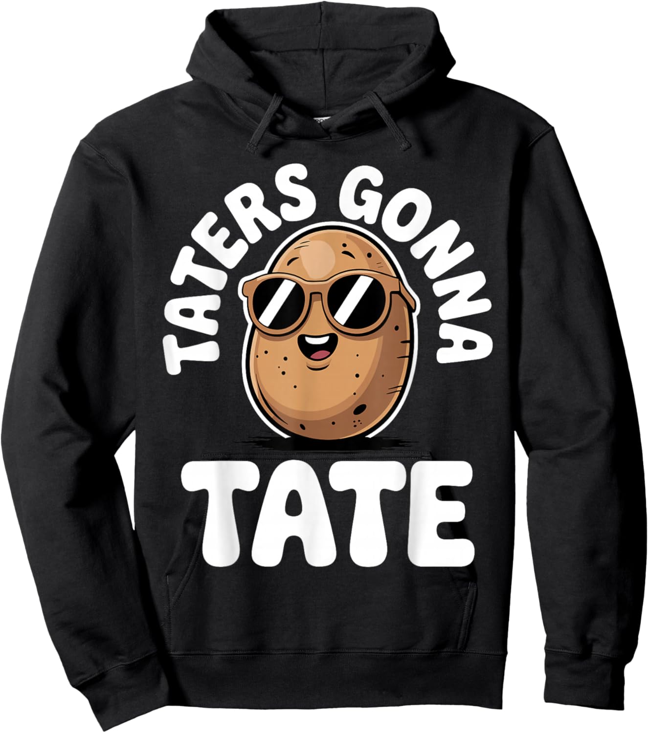 Potato Novelty Women Adult Potato Gag Potato Lovers Hoodie - Hoodie | Black