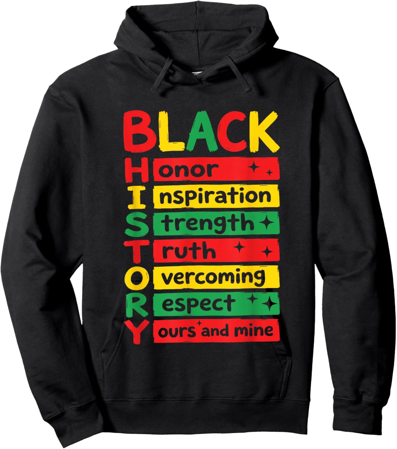 Black History Month Melanin African American Men Women Kids Hoodie - Hoodie | Black
