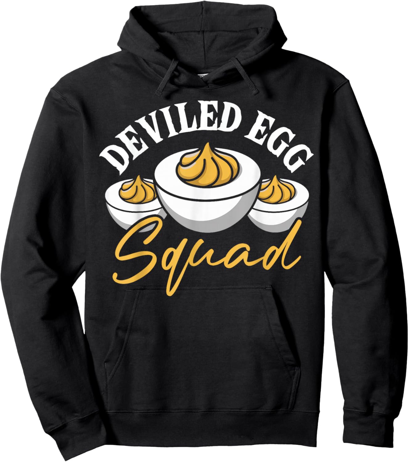 Deviled Egg Squad Deviled Eggs Hoodie - Hoodie | Black