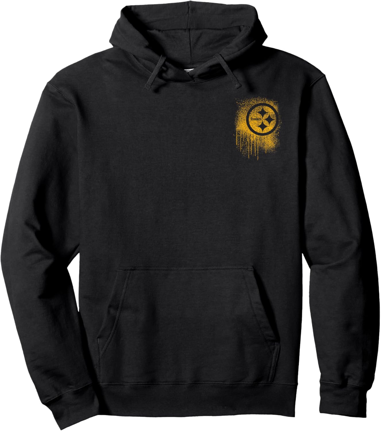 Paint Spray Hoodie - Hoodie | Black