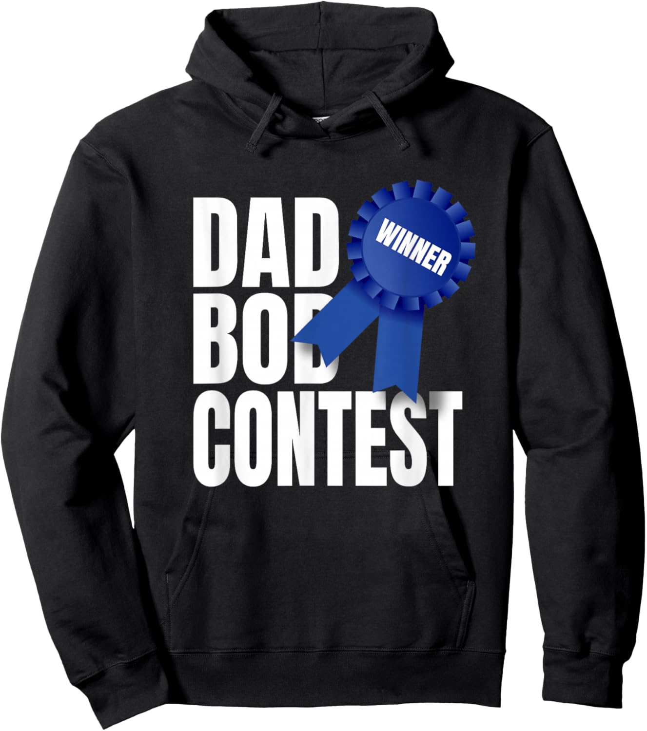 Funny Father’s Day - Dad BOD Contest Winner Hoodie - Hoodie | Black