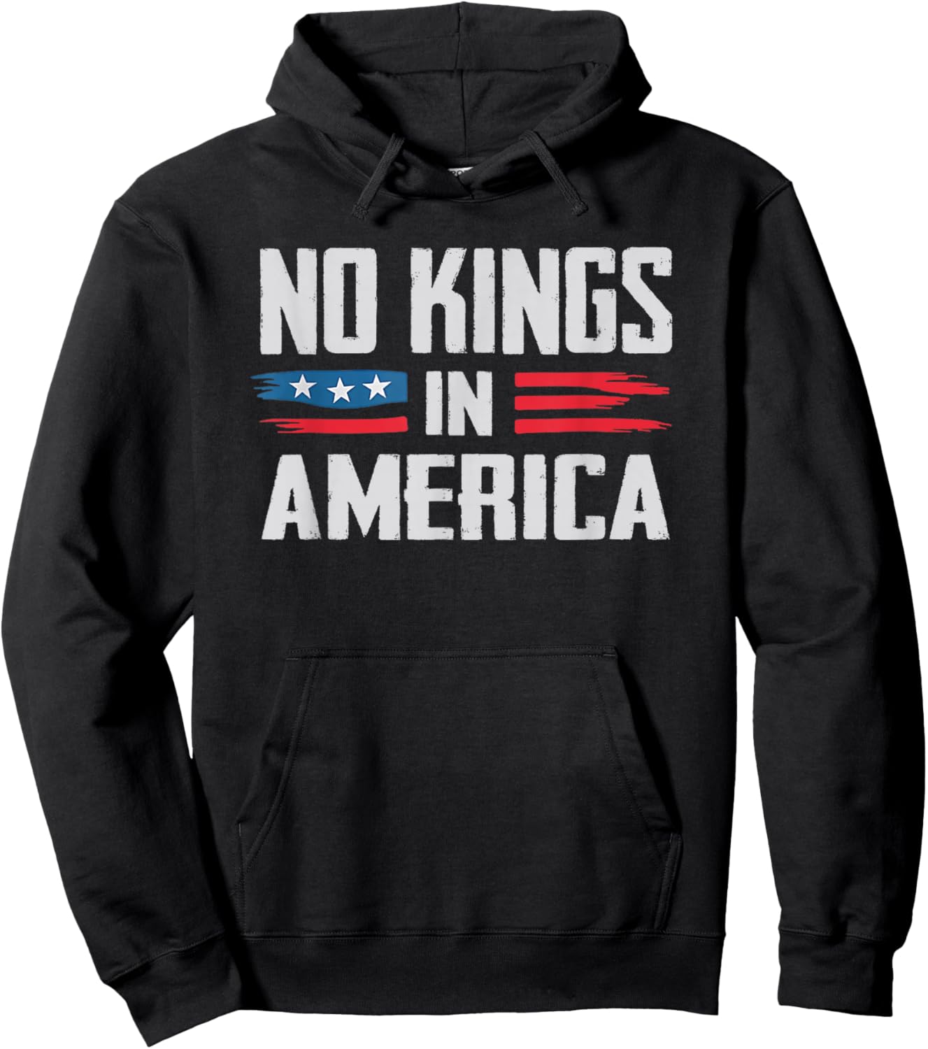 No Kings in America Hoodie - Hoodie | Black