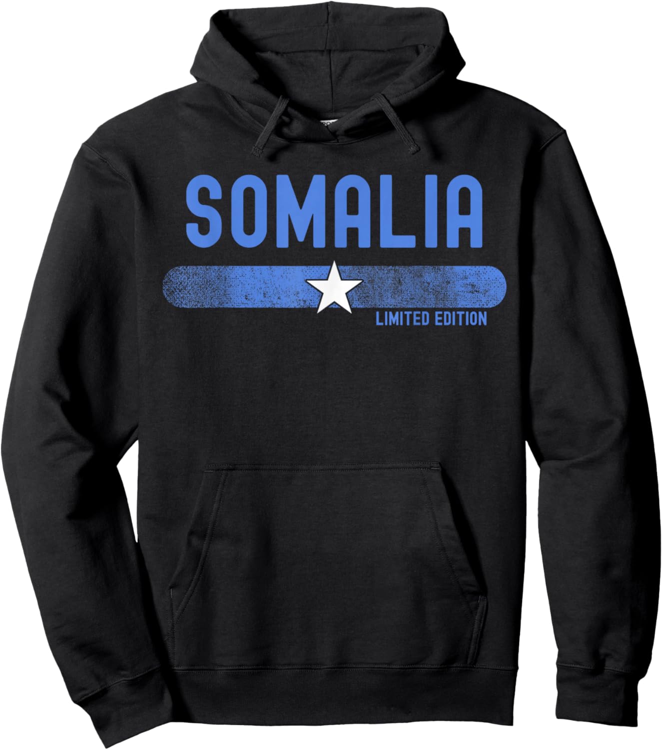 Somalia Flag | Men Women Kids | Patriotic Somali Hoodie - Hoodie | Black