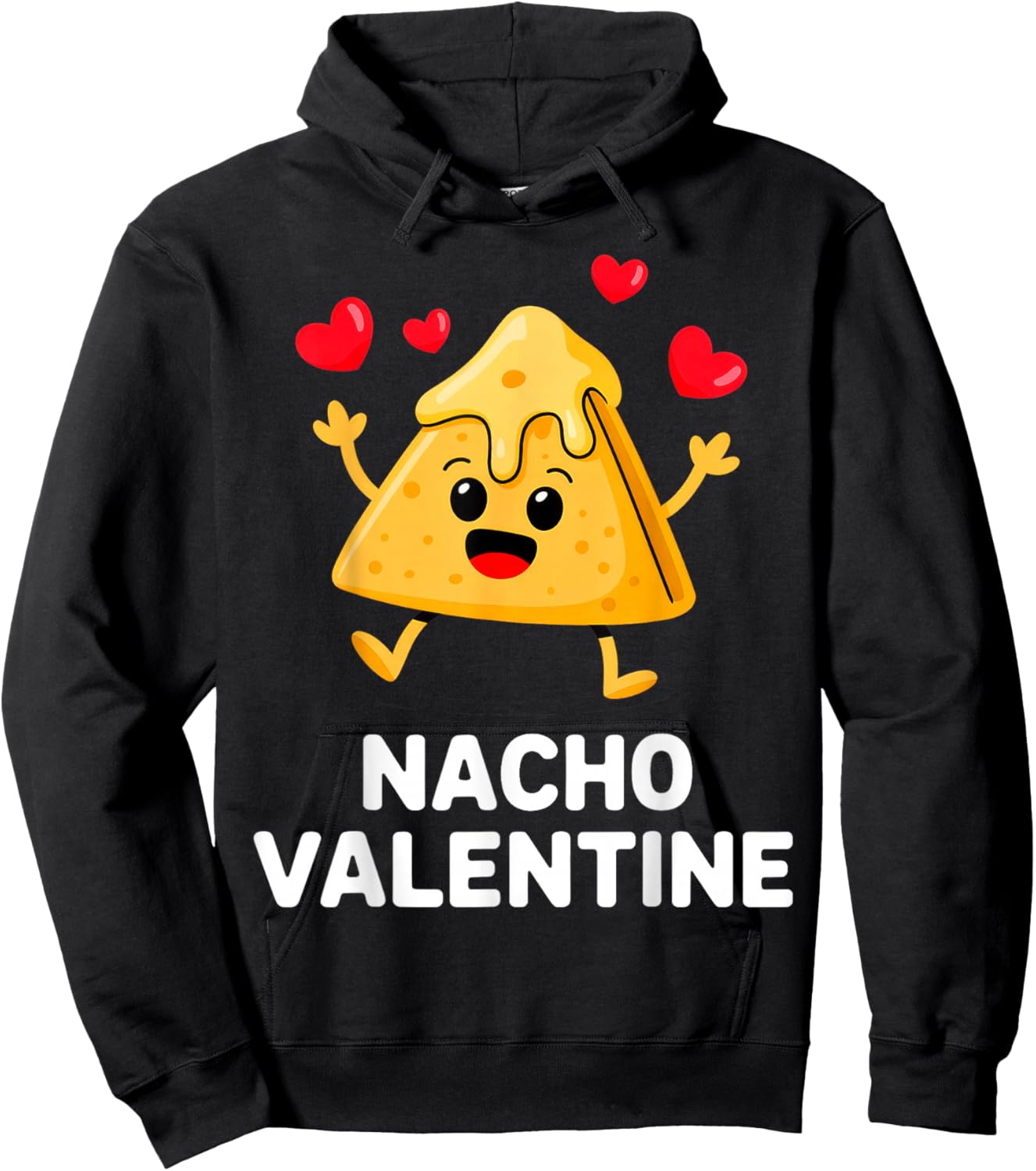 Nacho Valentine Hoodie - Hoodie | Black