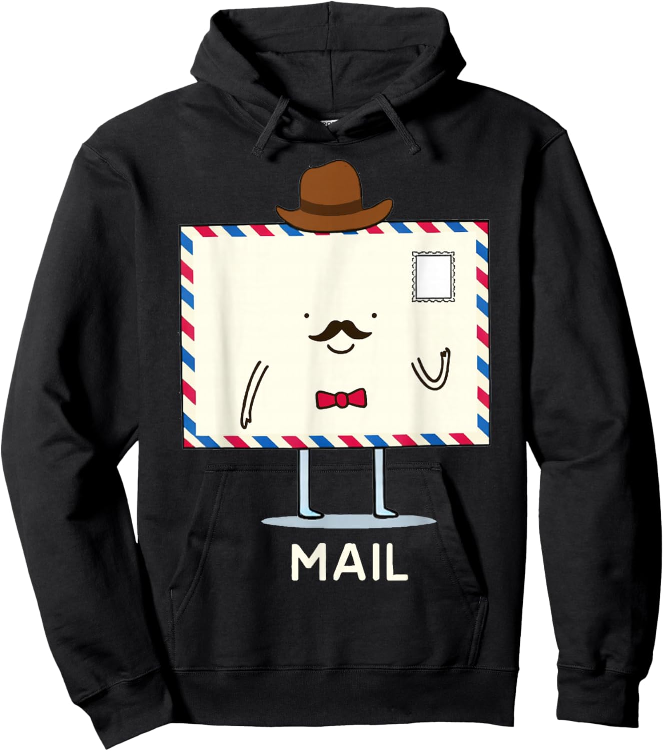 Funny Valentines Couple Matching Mail Fe-Mail Humor Joke Pun Hoodie - Hoodie | Black