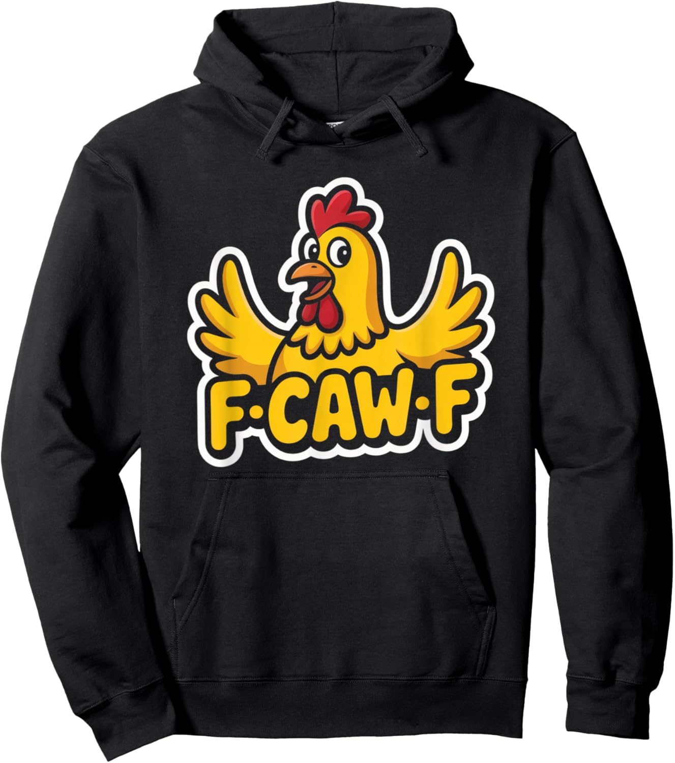 Fife Life Funny Sarcastic Chicken FCAWF Hoodie - Hoodie | Black