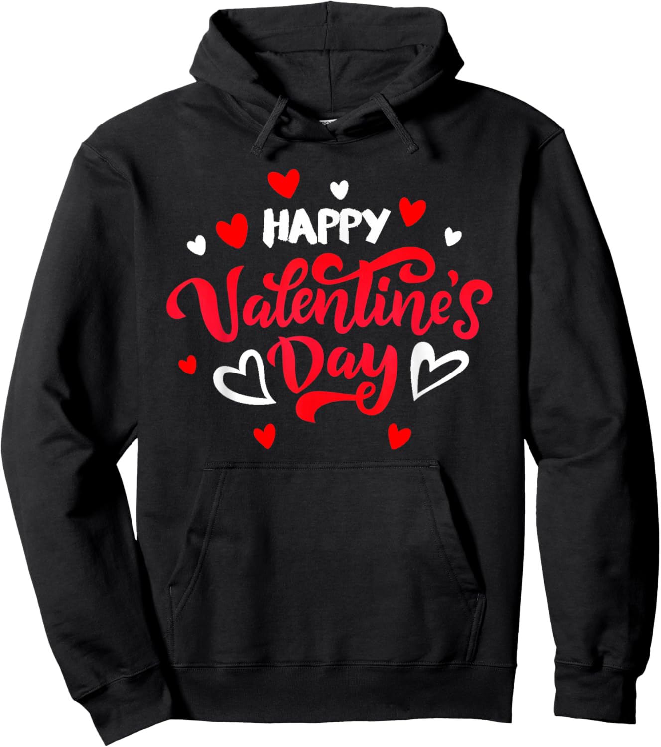 Happy Valentine's Day 2026 Hoodie - Hoodie | Black