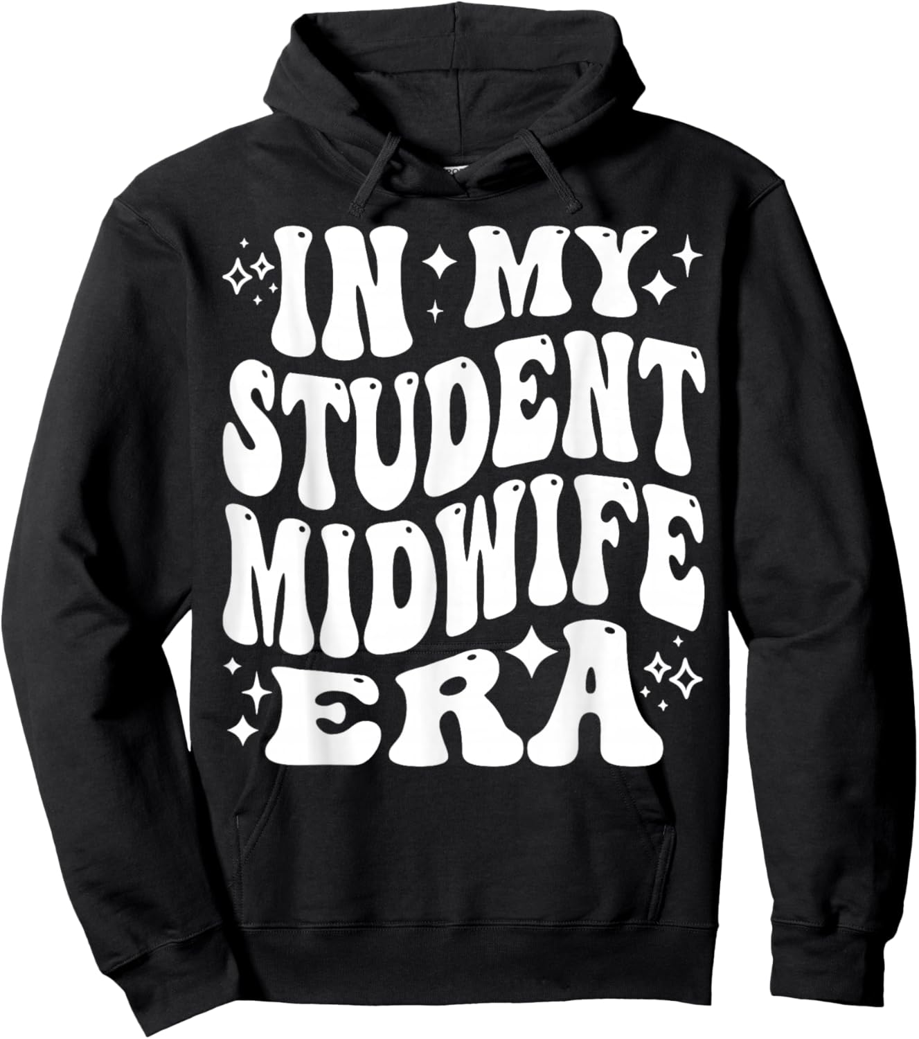 in My Student Midwife Era, Funny Future Midwife Hoodie - Hoodie | Black