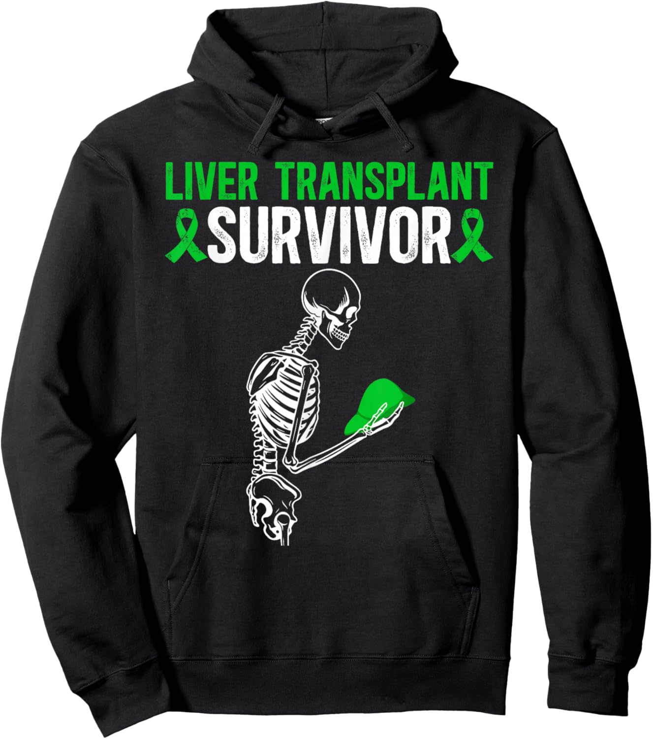 Liver Transplant Survivor Liver Transplant Surgery Hoodie - Hoodie | Black