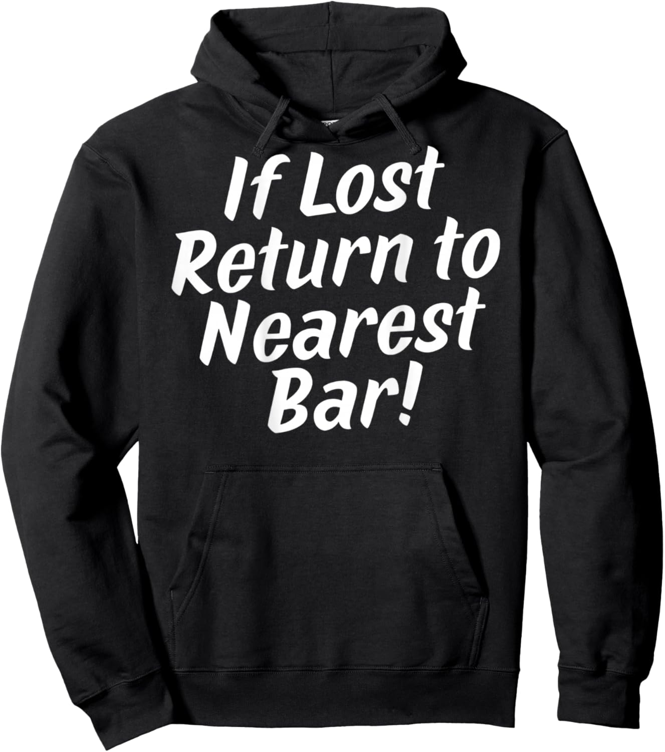 T-Shirt Hoodie - Hoodie | Black