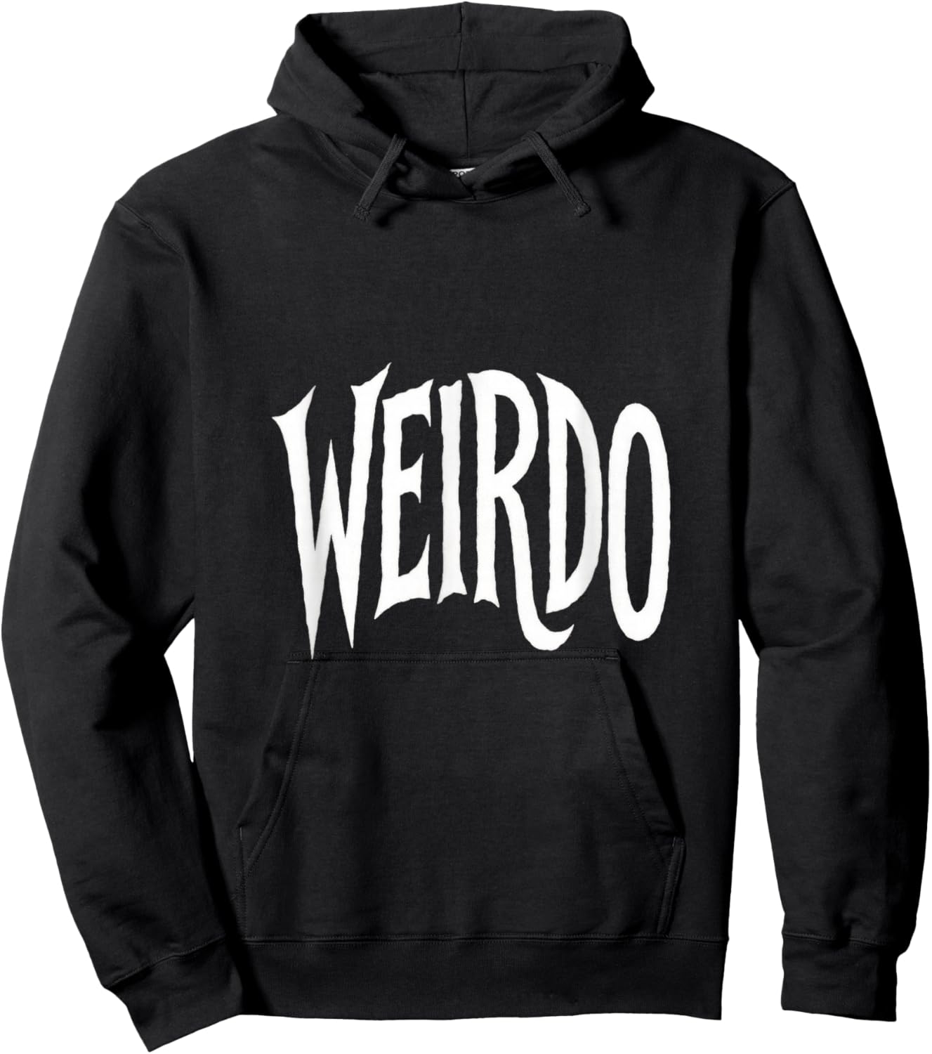 Weirdo - Goth Emo Punk Subculture Design Hoodie - Hoodie | Black