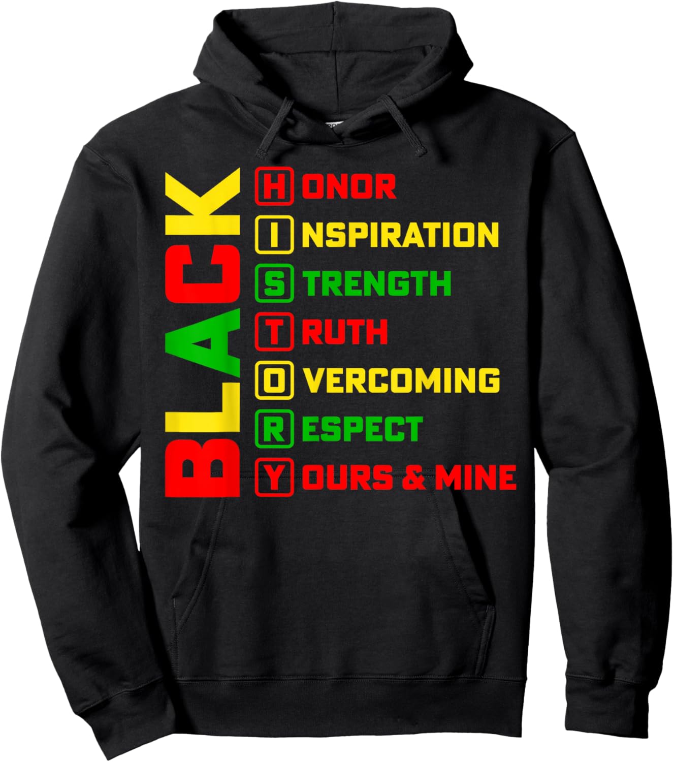 Black History Month Leaders African American BHM Women Kids Hoodie - Hoodie | Black
