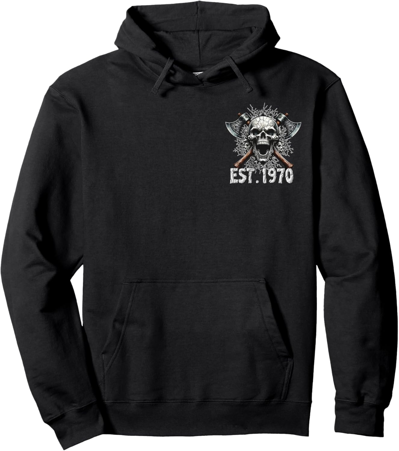 2 Sided Gen X EST 1970 I Can Fix Stupid But It's Gonna Hurt Hoodie - Hoodie | Black