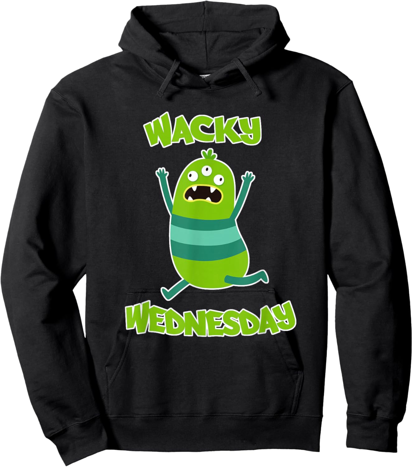 Wacky Wednesday Kids and Teachers | Mismatch Day Spirit Week Hoodie - Hoodie | Black