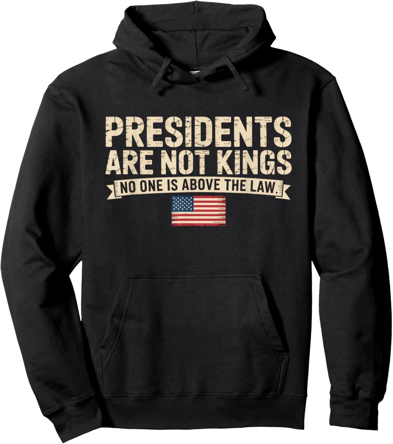 Presidents are Not Kings Hoodie - Hoodie | Black
