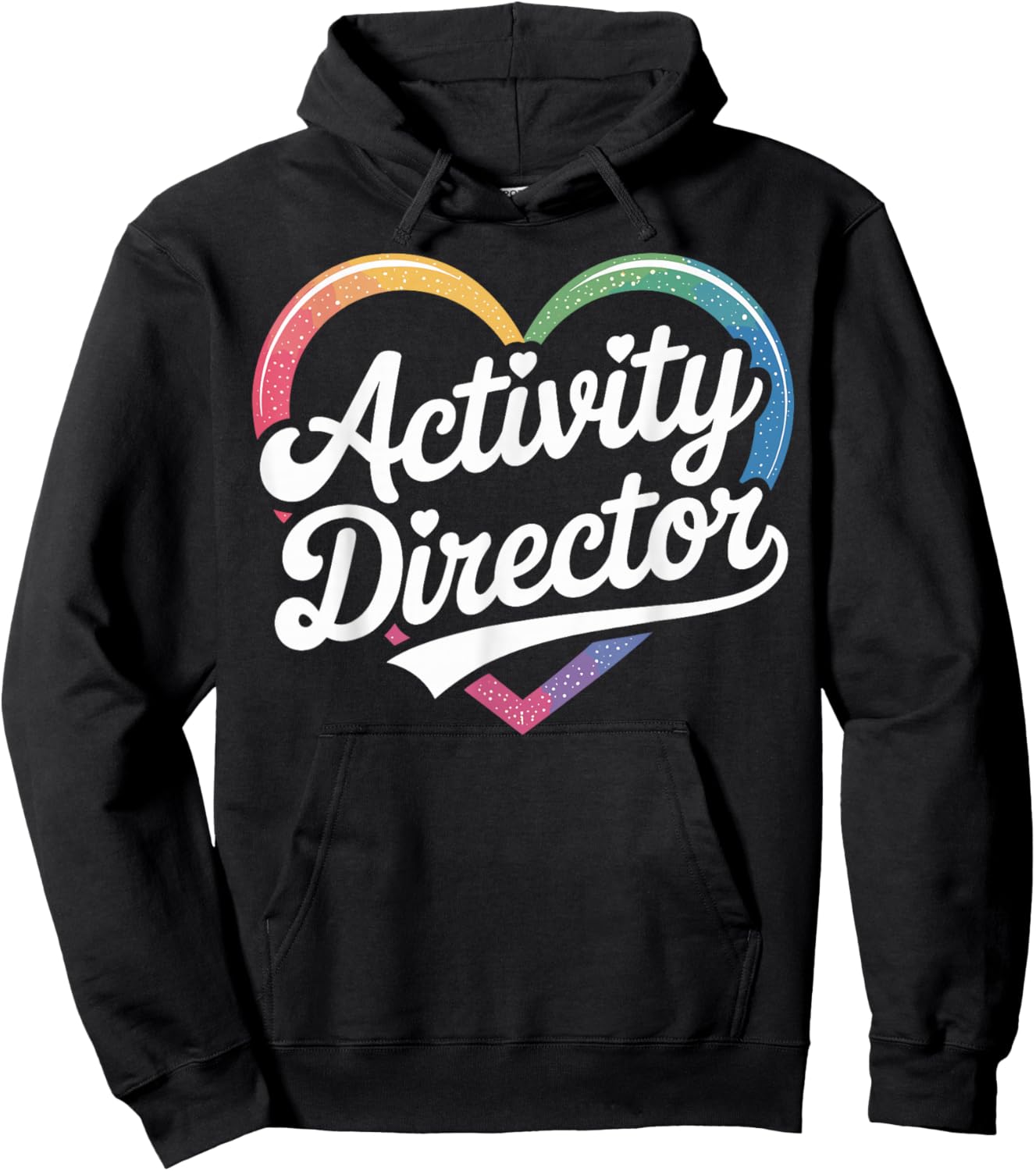 Activity Director Heart Hoodie - Hoodie | Black