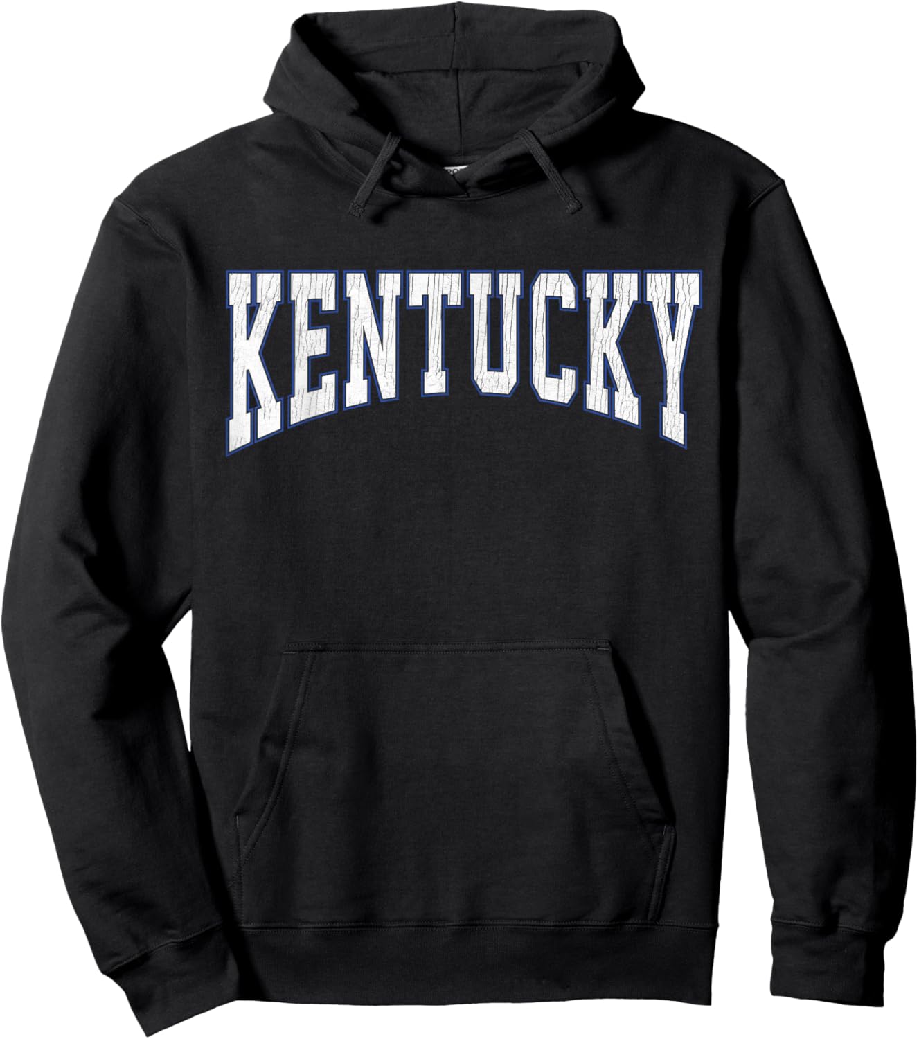 Vintage Kentucky KY Men Kentucky KY Women Classic Retro Hoodie - Hoodie | Black