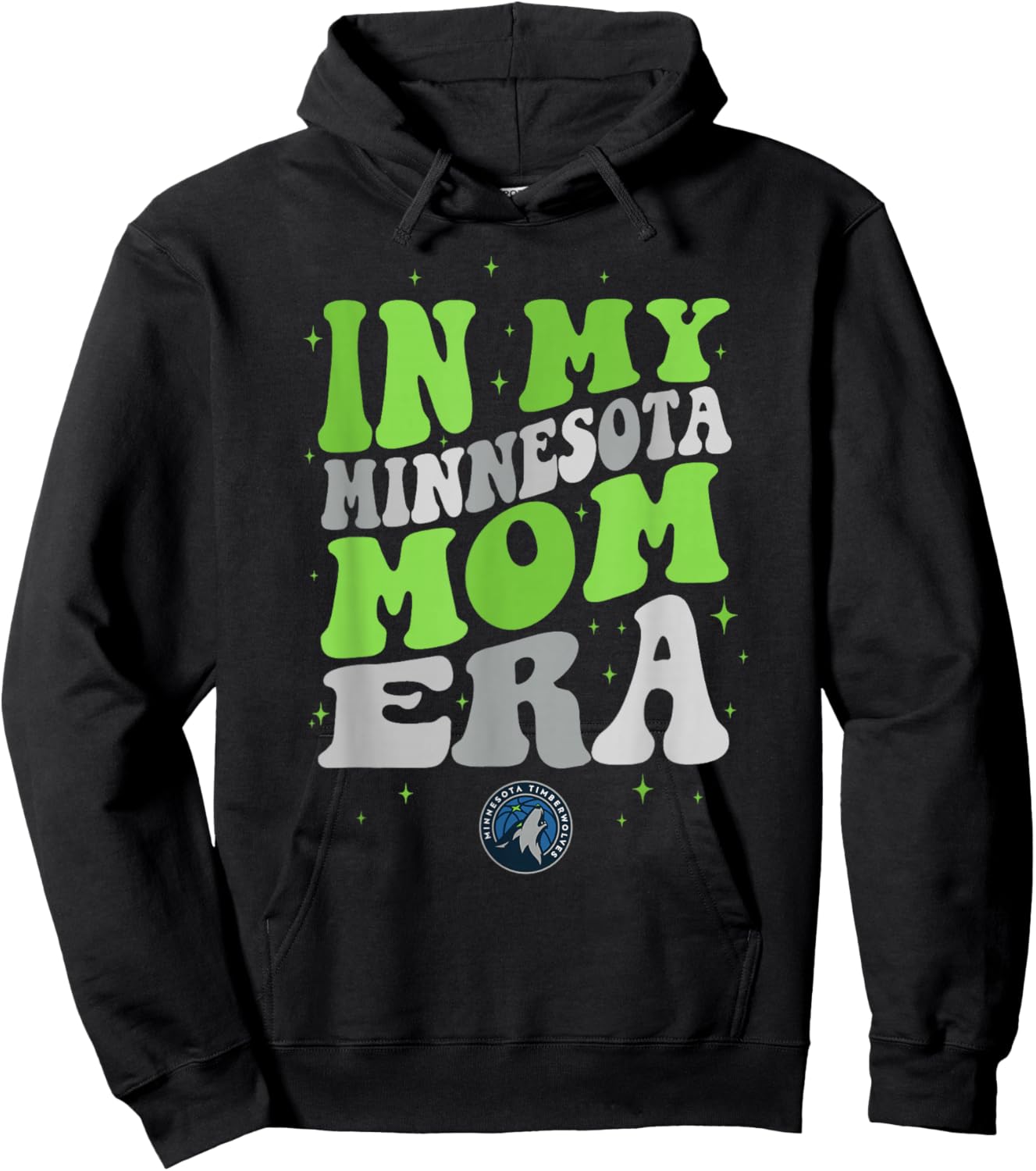 NBA Minnesota Timberwolves in My Mom Era Hoodie - Hoodie | Black