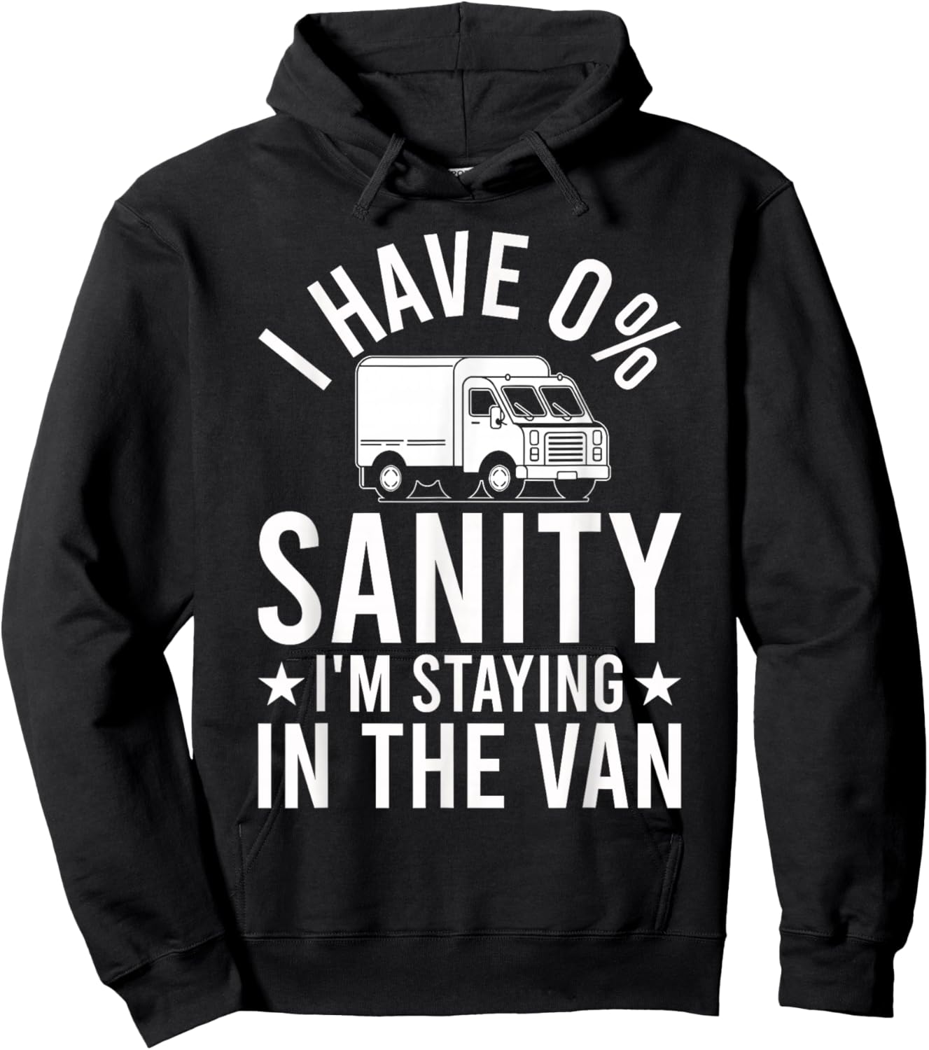Funny I'm Staying in Tha Van Phasmophobia Gamer Man Women Hoodie - Hoodie | Black