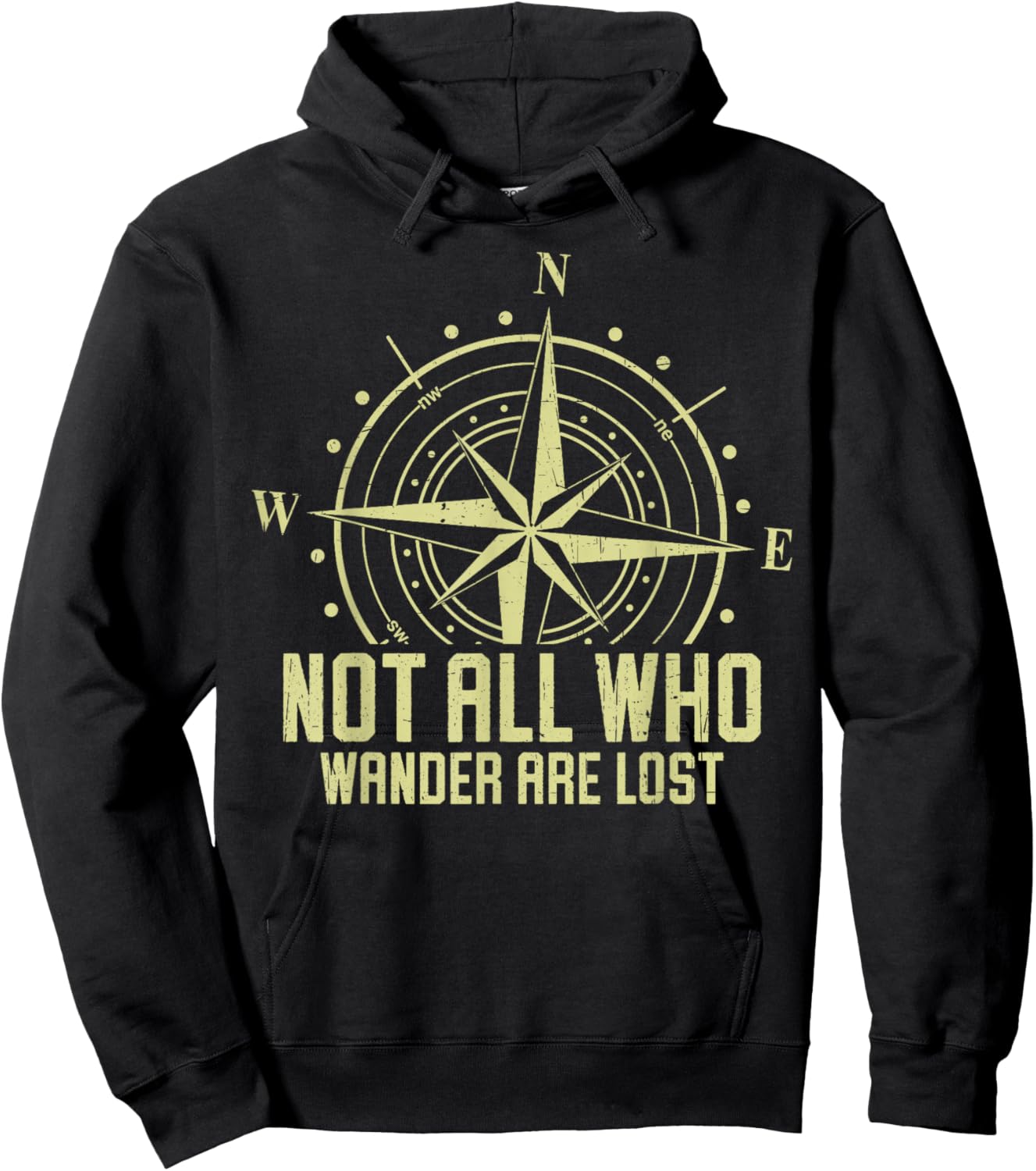 Camping Humor Nature Camp Outdoor Pun Adventure Life Camper Hoodie - Hoodie | Black