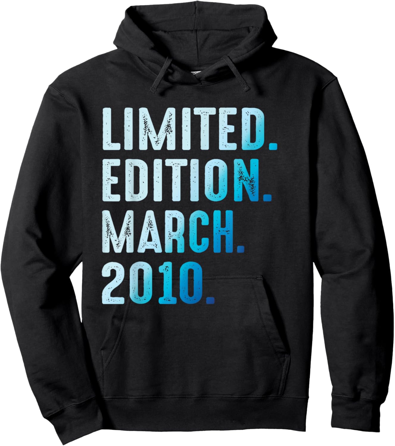 March 2010 Year 2010 Birthday 2010 Limited Edition Hoodie - Hoodie | Black