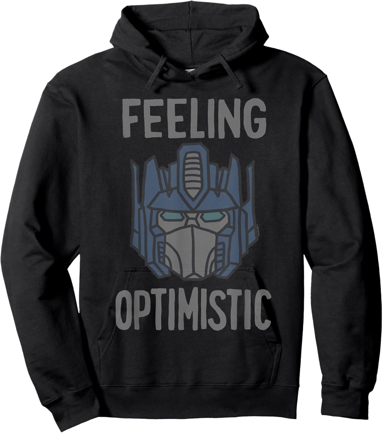 Transformers Optimus Prime Feeling Optomistic Hoodie - Hoodie | Black
