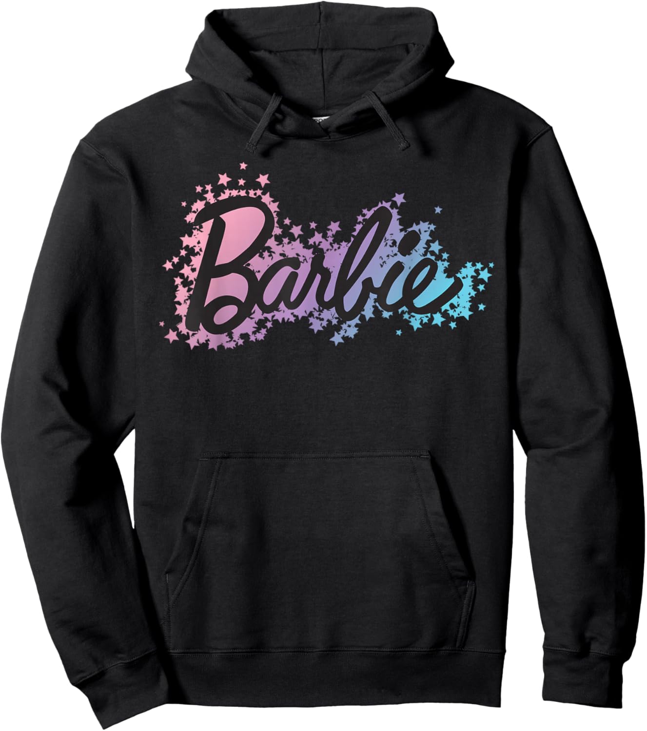 Barbie Star Silhouette Logo Hoodie - Hoodie | Black