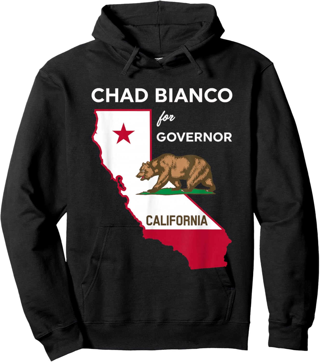 Bicanco 2026 Chad Bianco for Governor of California 2026 Hoodie - Hoodie | Black