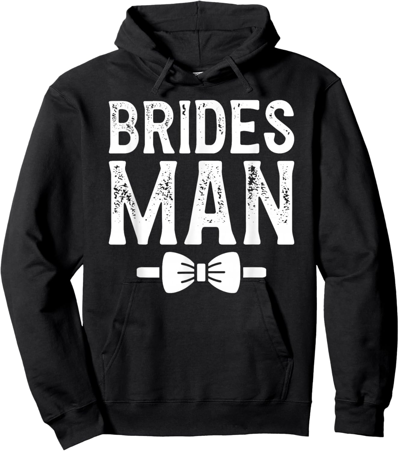 Bridesman Wedding Proud Bridesman Hoodie - Hoodie | Black