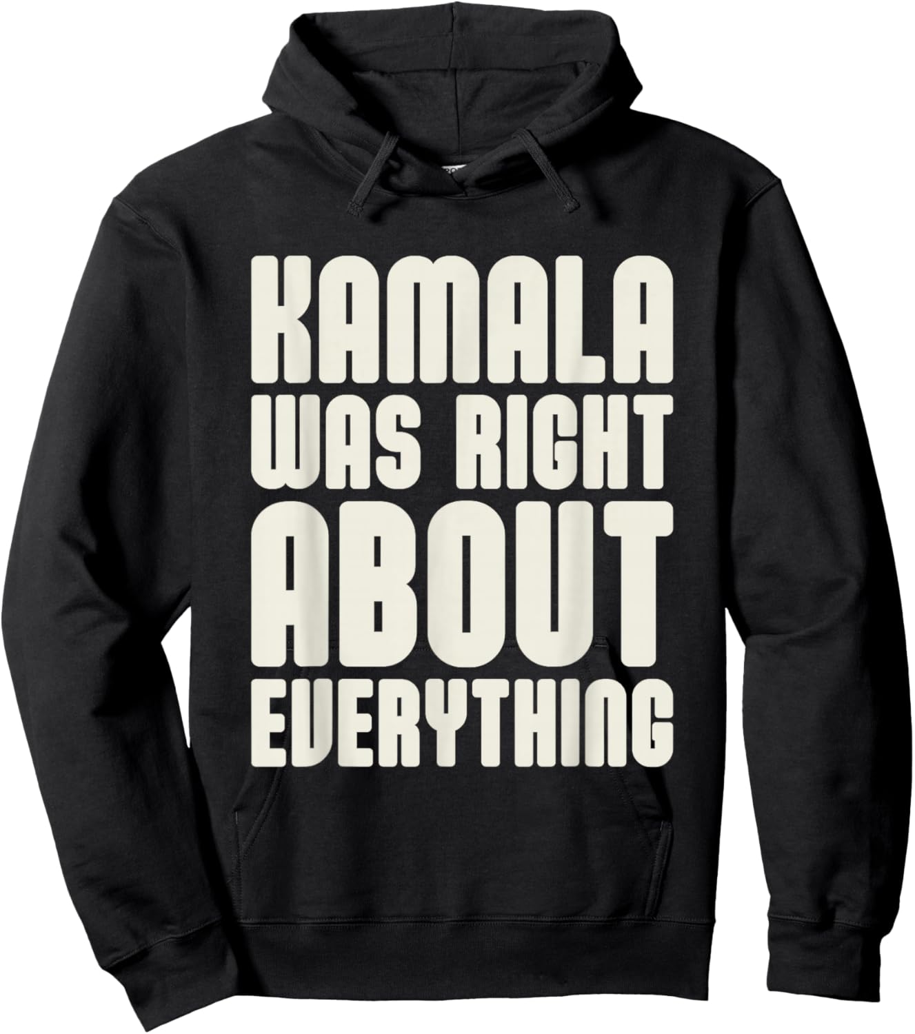 Kamala was Right About Everything Hoodie - Hoodie | Black
