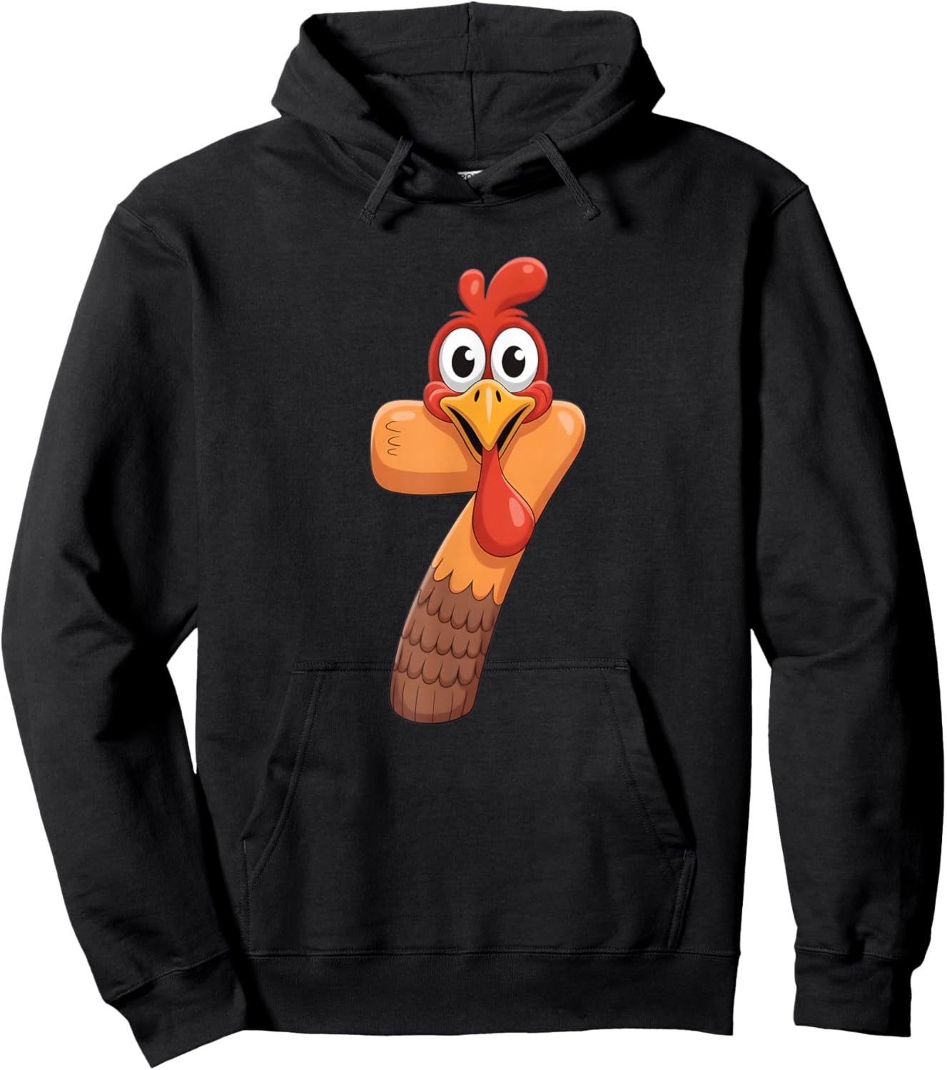 Funny 67 Six Seven Meme Couple Matching Turkey Thanksgiving Hoodie - Hoodie | Black