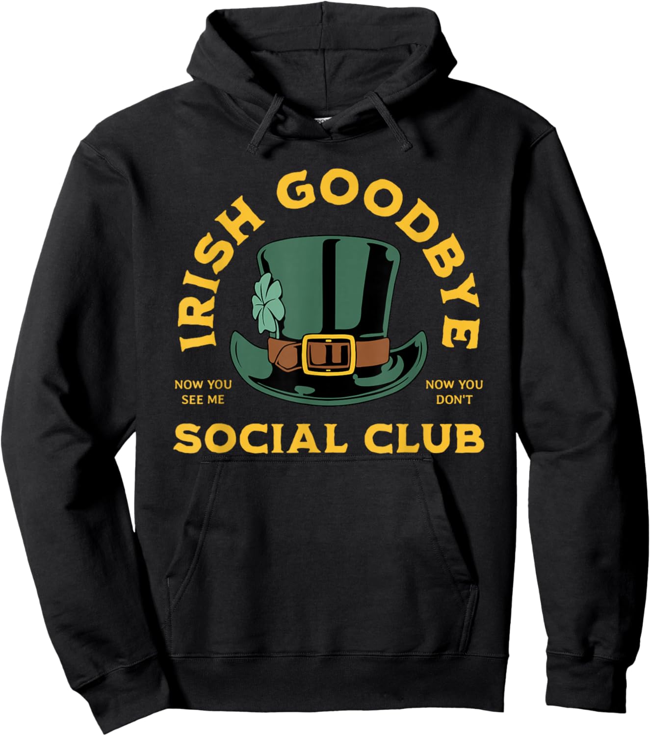 Irish Goodbye Social Club Hoodie - Hoodie | Black