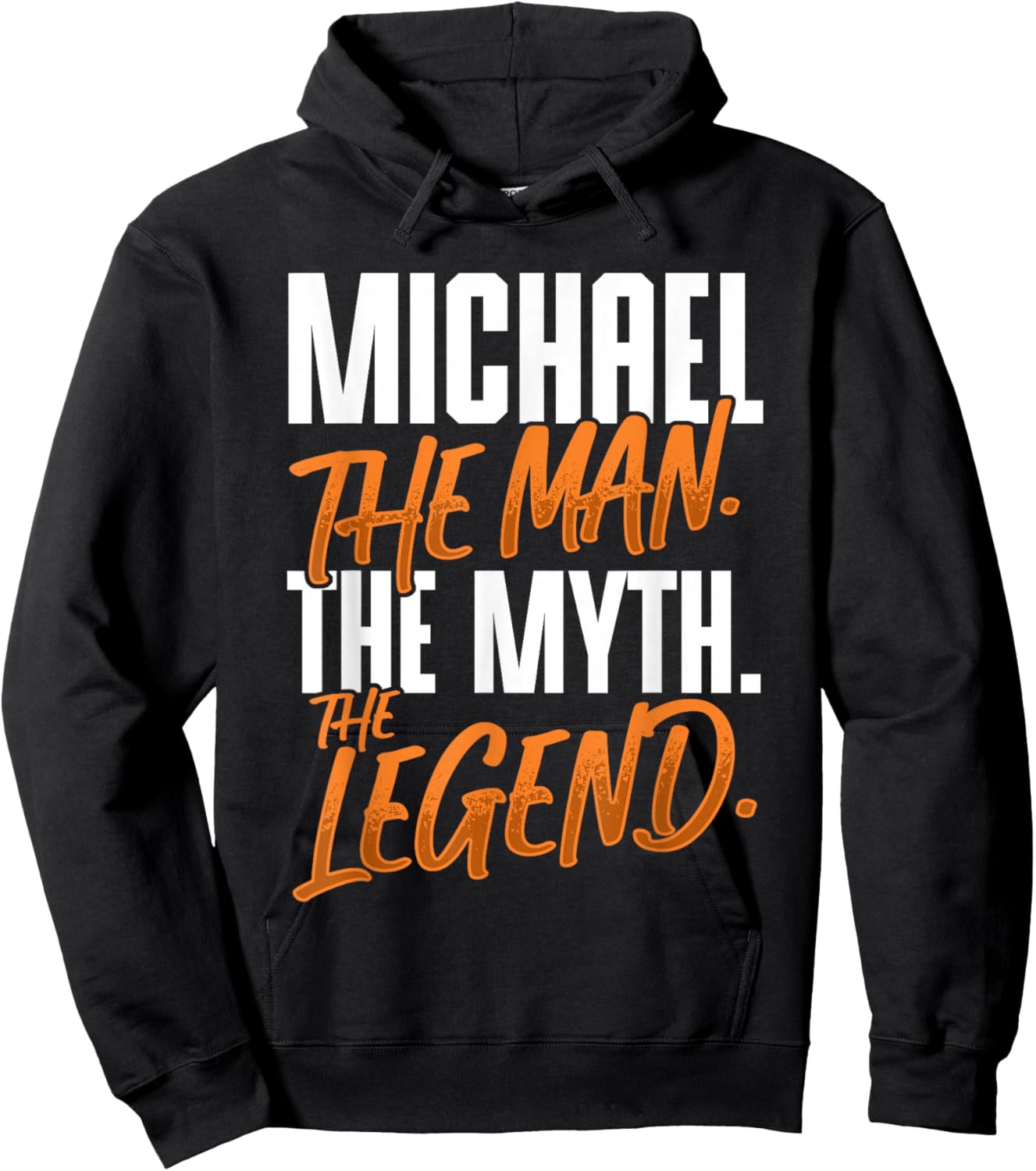 Michael Personalized Name The Man The Myth The Legend Hoodie - Hoodie | Black