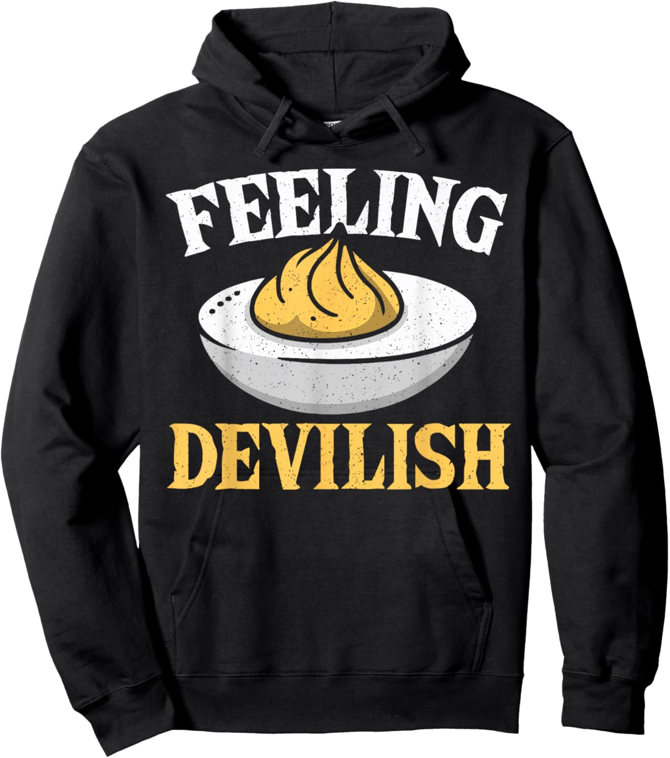 Deviled Eggs Feeling Devilish Women Deviled Egg Hoodie - Hoodie | Black