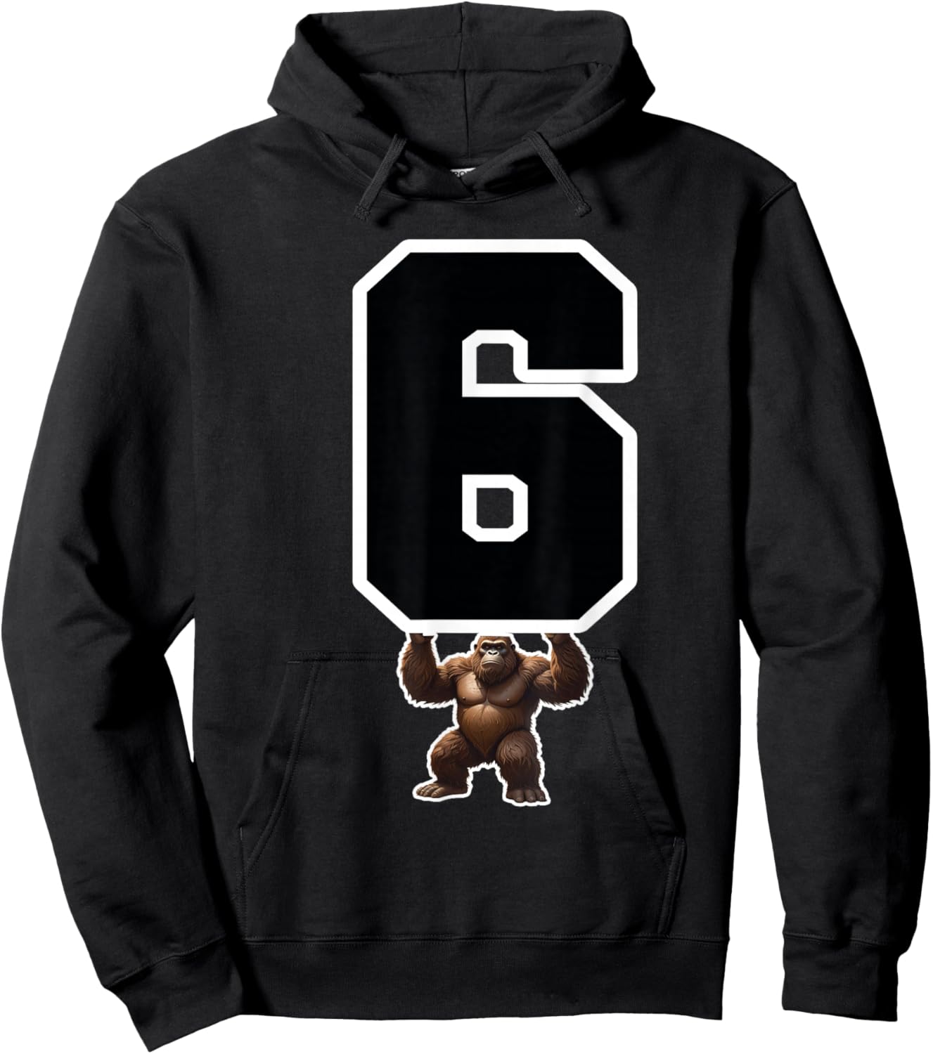 6 7 Funny Matching Teachers Halloween Costume Gorilla Hoodie - Hoodie | Black