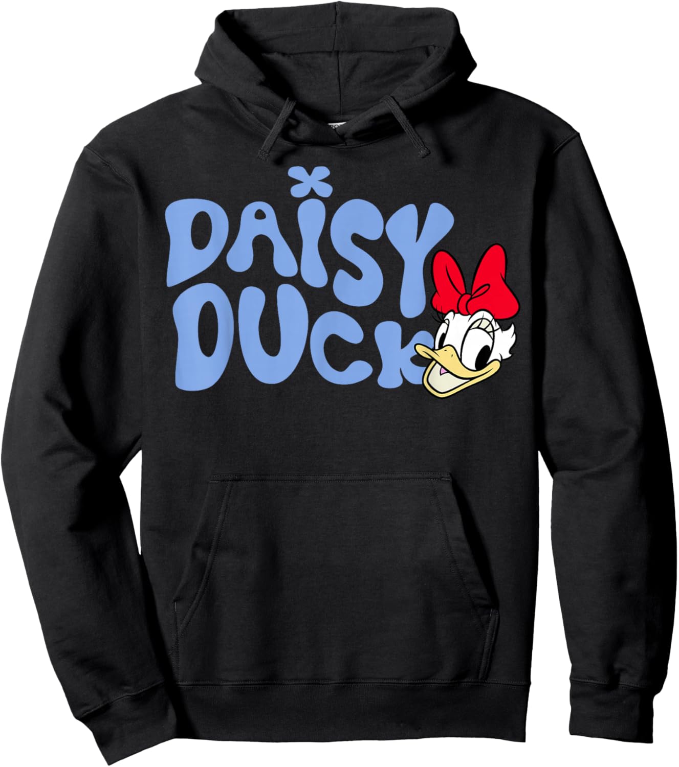 Disney Mickey and Friends Daisy Duck Classic Vintage Art Hoodie - Hoodie | Black