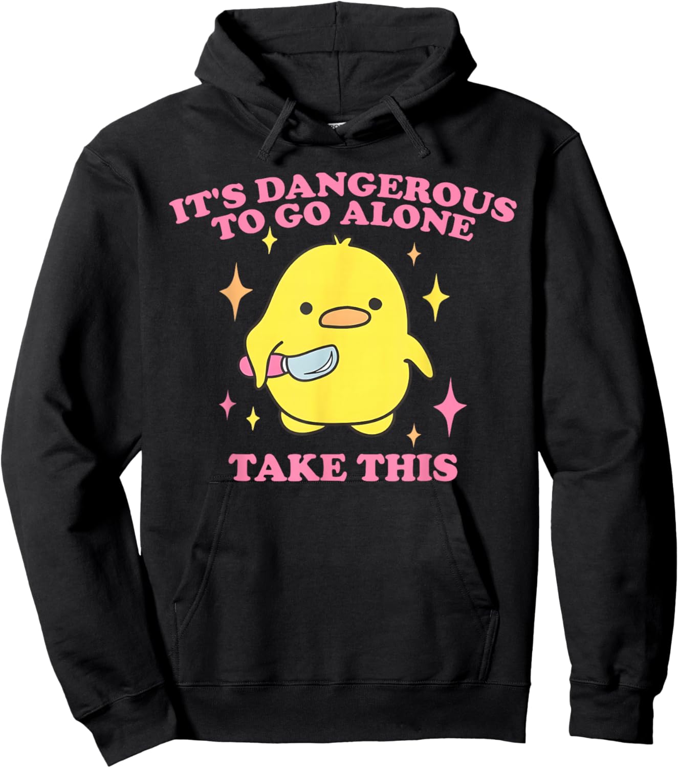It's Dangerous to Go Alone Take This Hoodie - Hoodie | Black