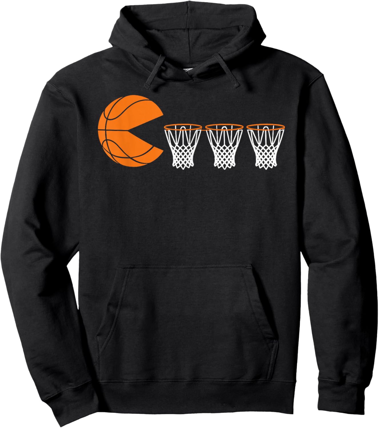 Funny Basketball Bball Bucket Men Woman Kids Hoodie - Hoodie | Black