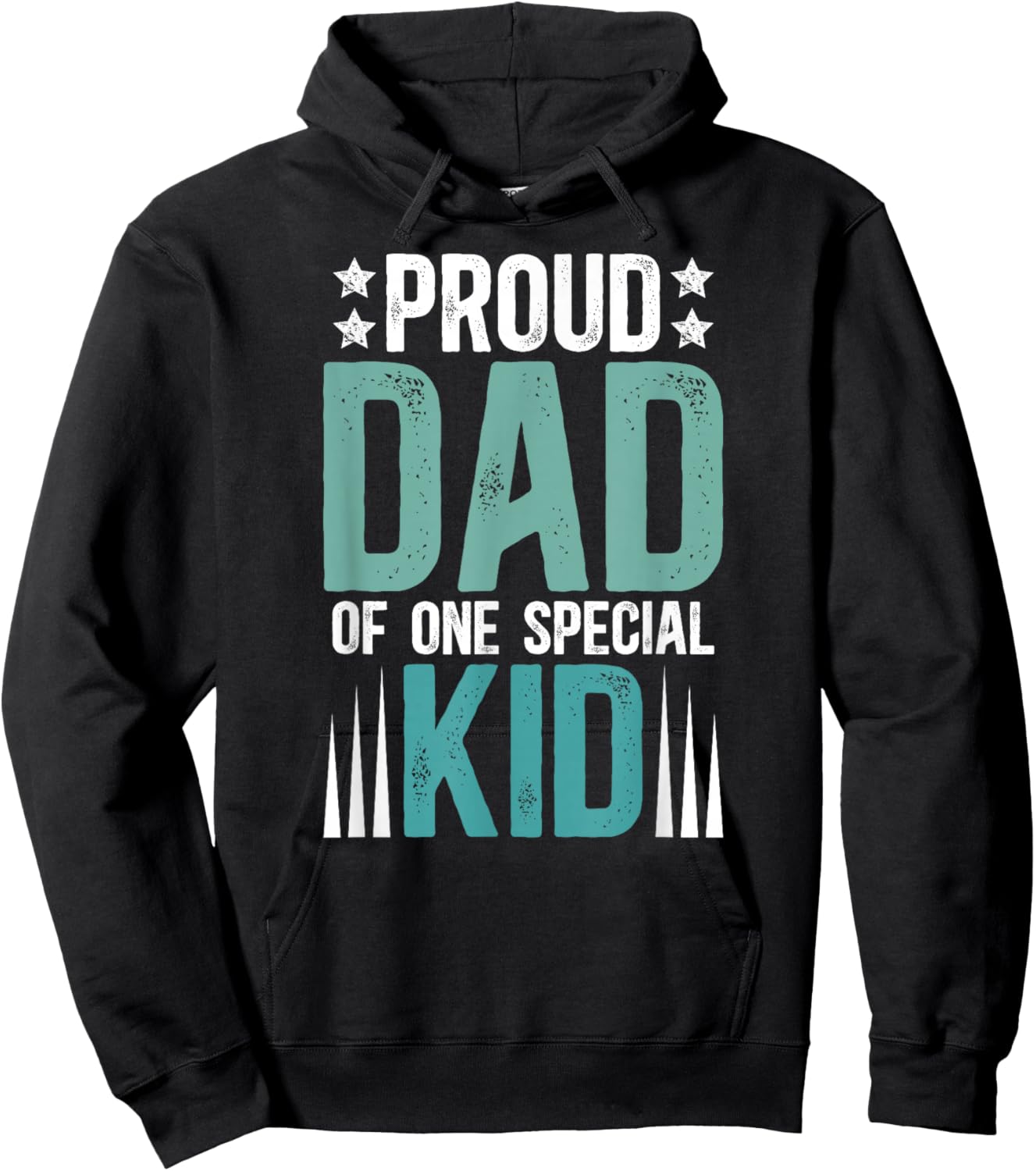 Proud Dad Special Needs Dad Special Needs Father Hoodie - Hoodie | Black
