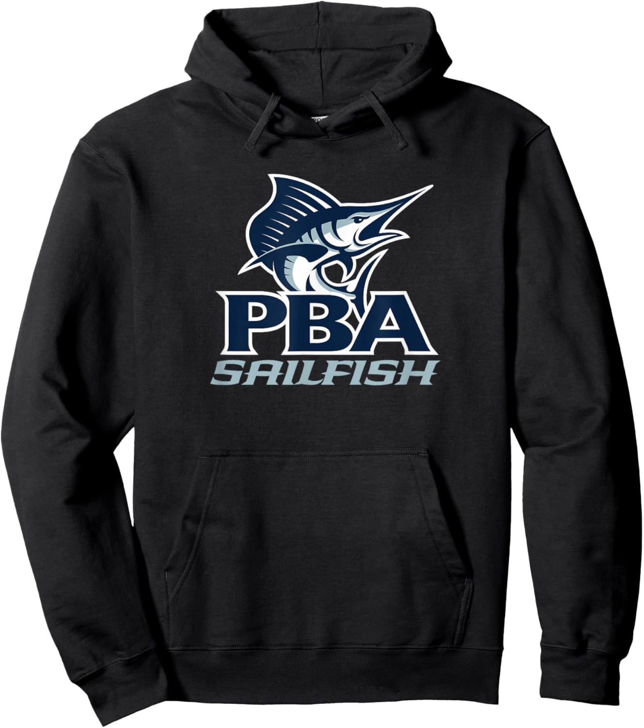 Palm Beach Atlantic University Sailfish Primary Logo Hoodie - Hoodie | Black