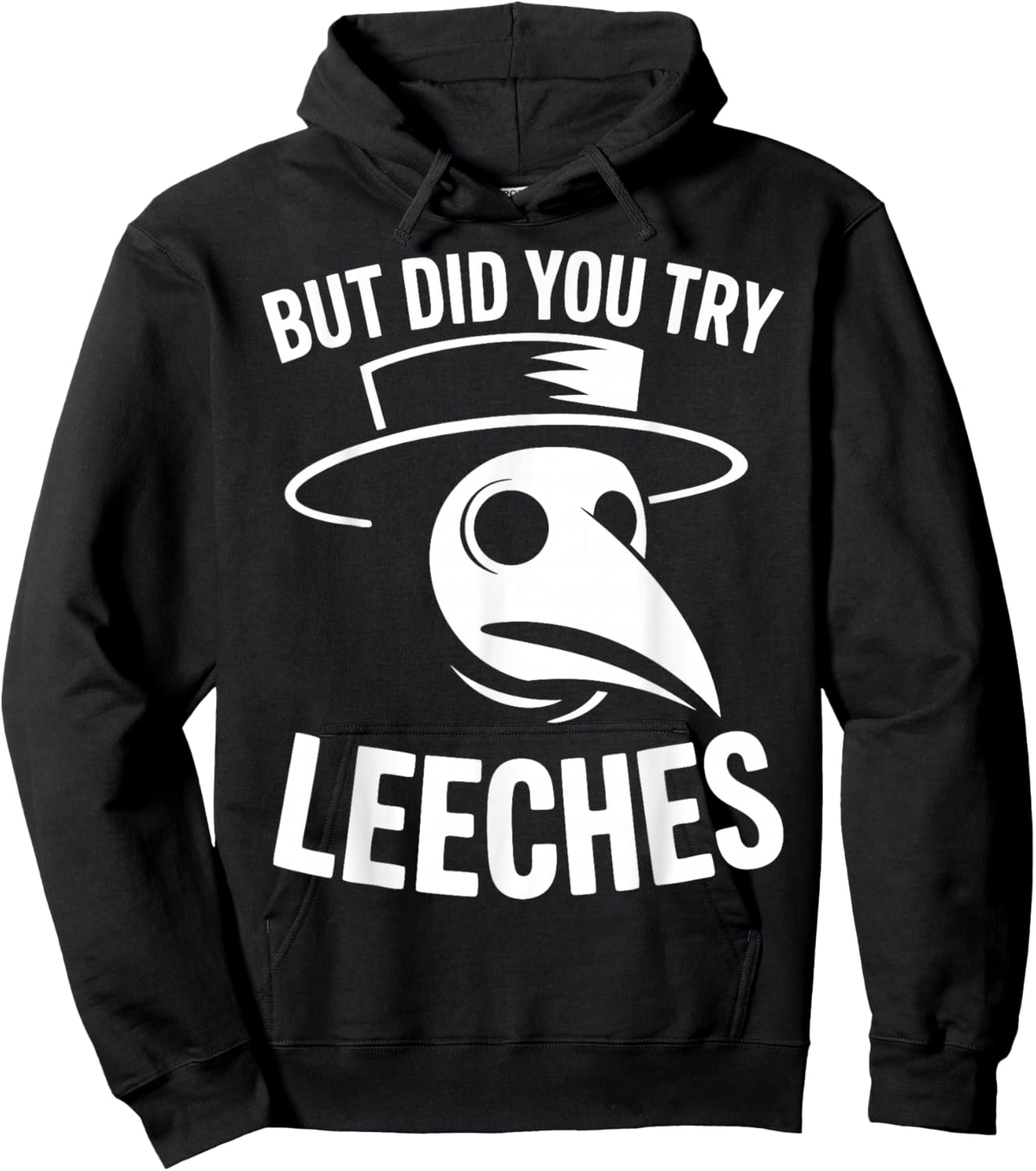 Leeches Plague Doctor Hoodie - Hoodie | Black
